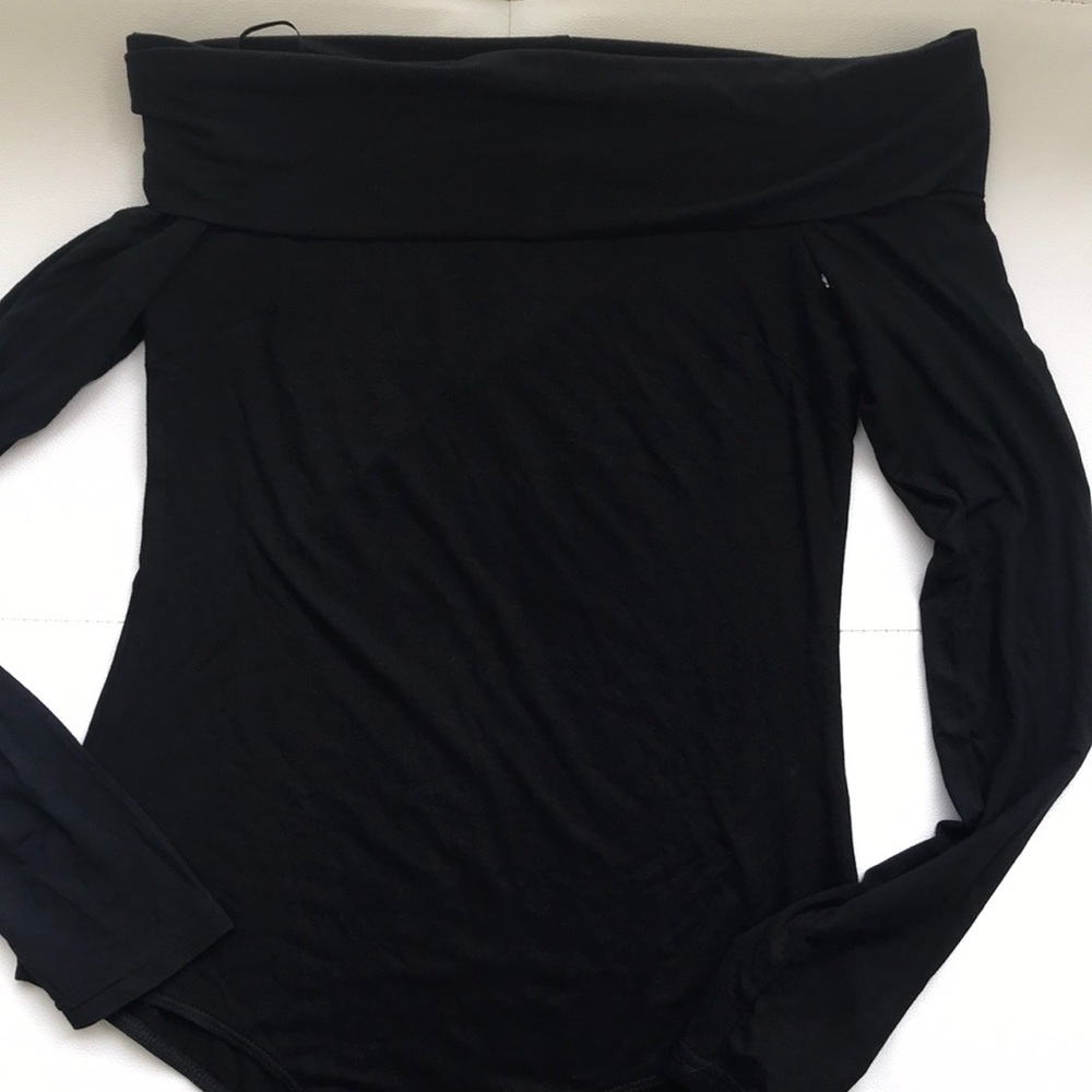 Bodysuit, worn once. Shoulder less